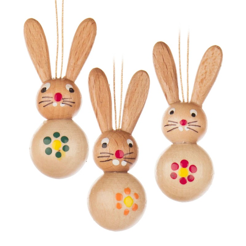 Behang Osterhasen farbig sortiert natur Dregeno 199/563/8