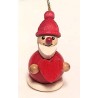 Baumbehang Weihnachtsmann mit Herz Holzwaren Egermann 365/H Herz