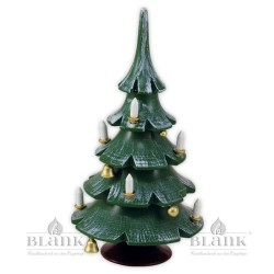 Blank Weihnachtsbaum mit Glöckchen farbig WBF