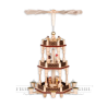 Pyramide Christi Geburt 2 Etagen natur Blank 2620