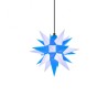 Herrnhuter Kunststoffstern A4, Außenstern, 40 cm, blau/weiß