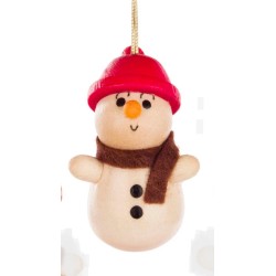 Baumbehang Schneemann mit roter Mütze Dregeno 199/592 rot