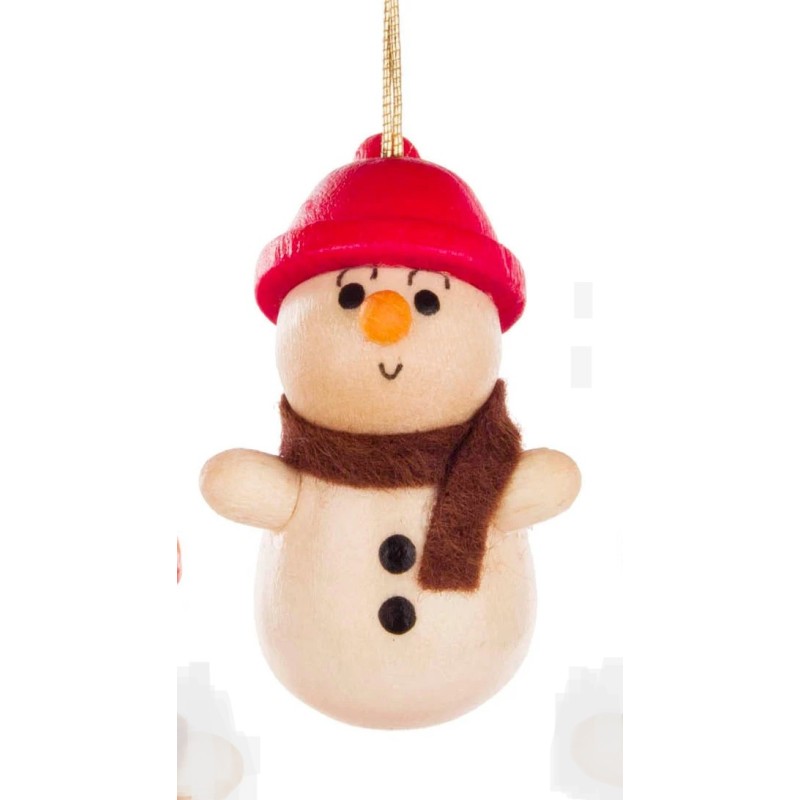 Baumbehang Schneemann mit roter Mütze Dregeno 199/592 rot