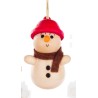 Baumbehang Schneemann mit roter Mütze Dregeno 199/592 rot