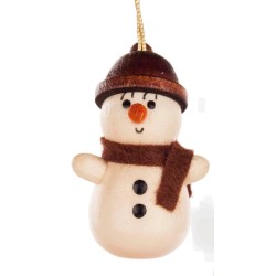 Baumbehang Schneemann mit Mütze natur Dregeno 199/593