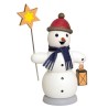 Räuchermann Schneemann Sternsinger Kuhnert 35040