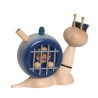 Rauchfigur Sunny Schnecke Polizeischnecke Drechslerei Kuhnert 37107