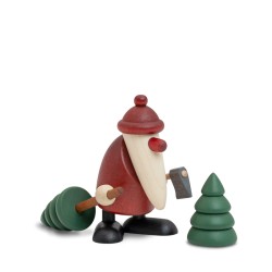 Björn Köhler Miniaturset 9 Weihnachtsmann mit Axt und Bäumen Köhler 116050