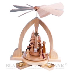 Tischpyramide Christi Geburt natur Blank 2540