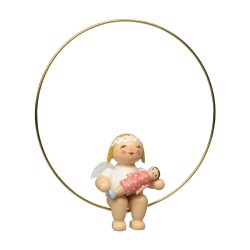 Wendt und Kühn Margeritenengel im Ring mit Puppe 6308/P