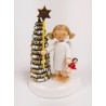 Werkstätten Flade Flachshaarengel Weihnachtsbaum Stern Puppe Flade 6106
