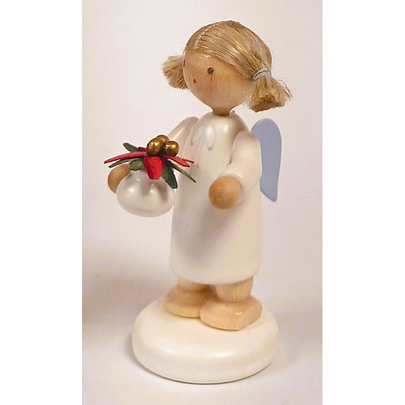 Werkstätten Flade Engel mit Weihnachtsstern Flade 6155