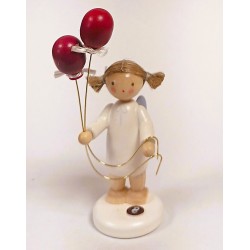 Werkstätten Flade Flachshaarengel mit Luftballons Nr. 8 Flade 61115