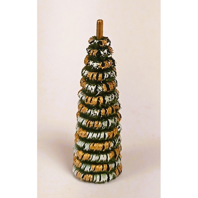 Werkstätten Flade Bäumchen grün weiß gold 5 cm Flade 3205.2
