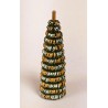 Werkstätten Flade Bäumchen grün weiß gold 5 cm Flade 3205.2