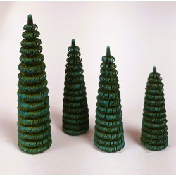 Werkstätten Flade Bäumchen zur Pyramide 4 Stück Flade 3206