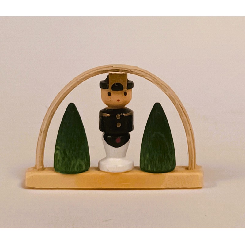 Flade Miniatur Schwibbogen mit Bergmann 3031