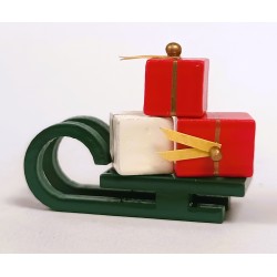 Werkstätten Flade Schlitten mit Geschenken Flade 3402