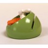 Werkstätten Flade Tischkartenhalter Häschen mit oranger Blume Flade 5206 orange