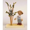 Werkstätten Flade Flachshaarkinder Junge mit Koala WWF Flade 5257