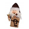 Räuchermännchen Miniwichtel Weihnachtsmann mit Glocke