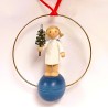 Flade Weihnachtsschmuck Engel mit Bäumchen 6401