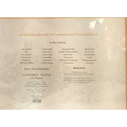 Räucherkerzen - Adventskalender Harzer Schmalspurbahn
