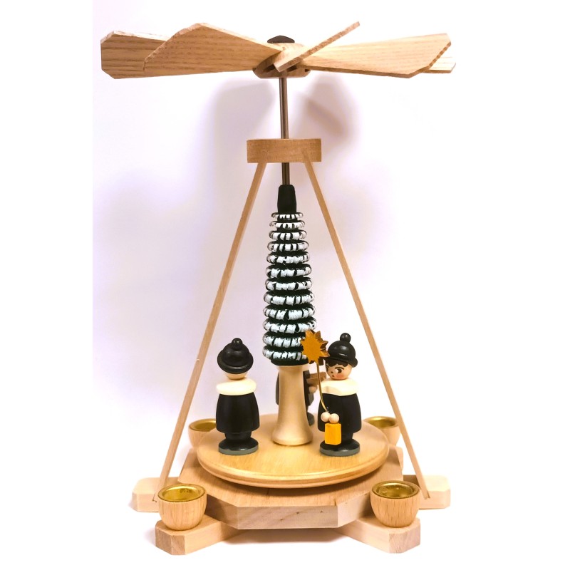 Minipyramide mit Kurrende, farbig Frank Weber 074/146/B