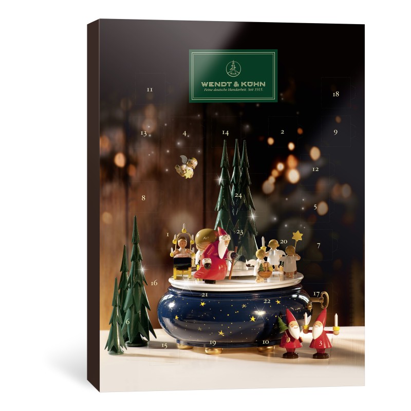 Wendt und Kühn Adventskalender 2024 mit einer Figur