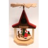 Wärmespiel Haus Weihnachtsmann Richard Glässer 1753