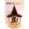 Wärmespiel Haus Weihnachtsmann Richard Glässer 1753