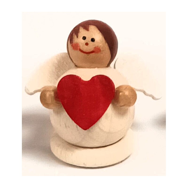 Engel Mini mit Herz Holzwaren Egermann 363 W Herz