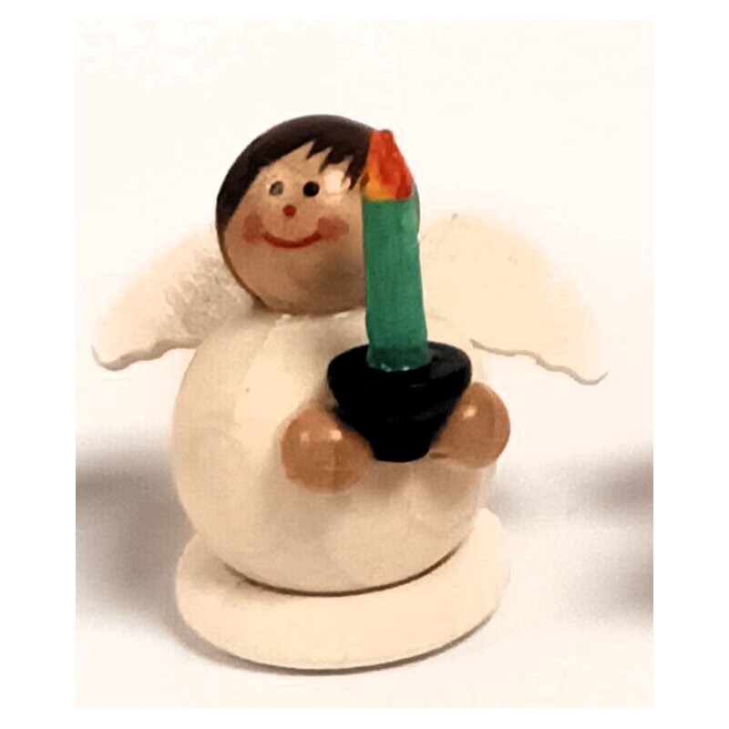 Engel Mini mit Kerze Holzwaren Egermann 363 W Kerze