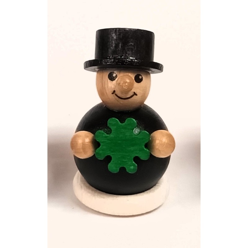 Glücksbringer Mini mit Klee Holzwaren Egermann 366