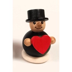 Glücksbringer Mini mit Herz Holzwaren Egermann 366