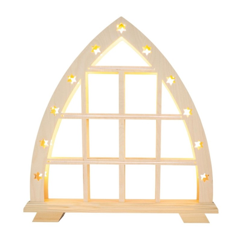 Lichterbogen gotisch klein mit LED Beleuchtung Spielwarenmacher Günther G 411