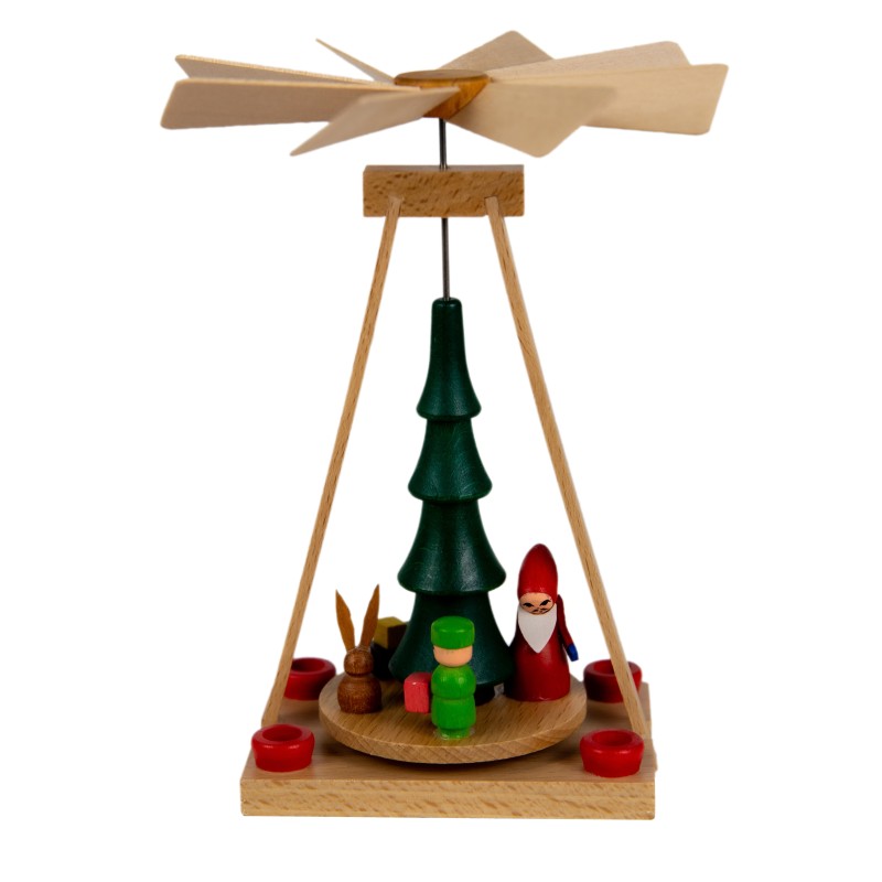 Minipyramide Wärmespiel Weihnachtsmann Spielwarenmacher Günther 074/020