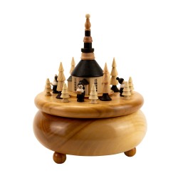 Spieldose Seiffener Kirche klein Spielwarenmacher Günther 086/256