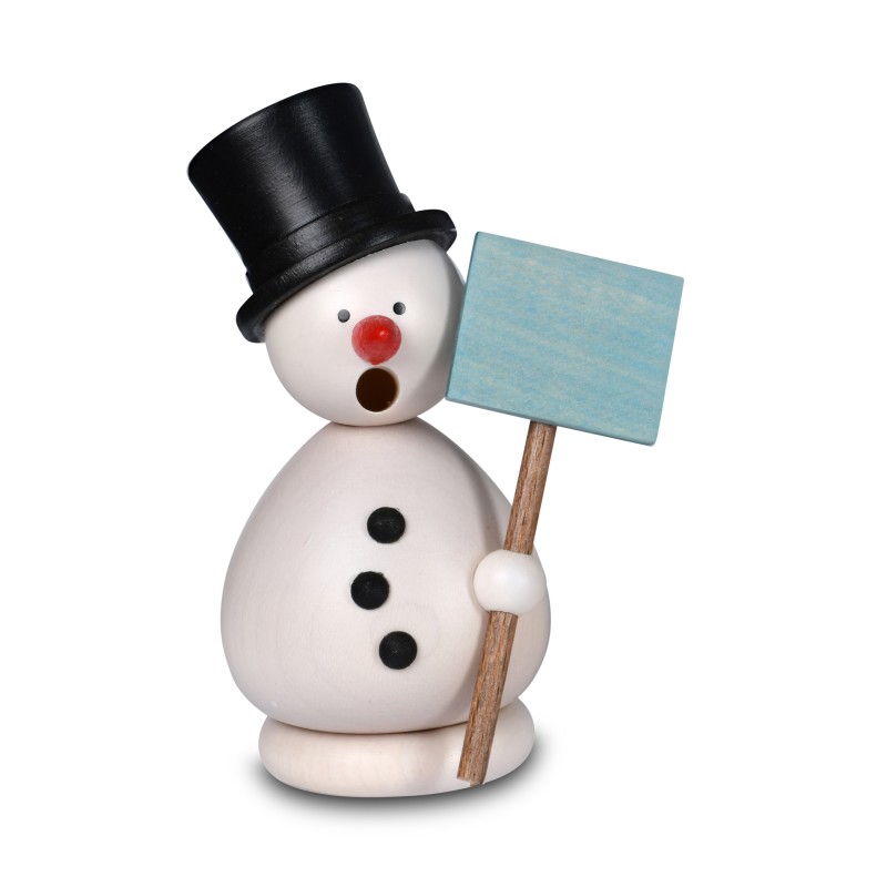 Räuchermann Schneemann Günter neu 2025 KWO 26310