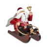 Räuchermann "Die Dicken" Santa Claus auf Schlitten neu 2025 KWO 21414