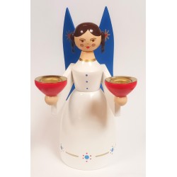 Lichterengel weiß Volkskunstwerkstatt Eckert 22/45 weiß