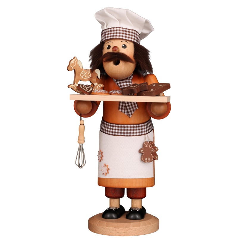 Räuchermännchen Lebkuchenbäcker natur neu 2026 Christian Ulbricht 35293