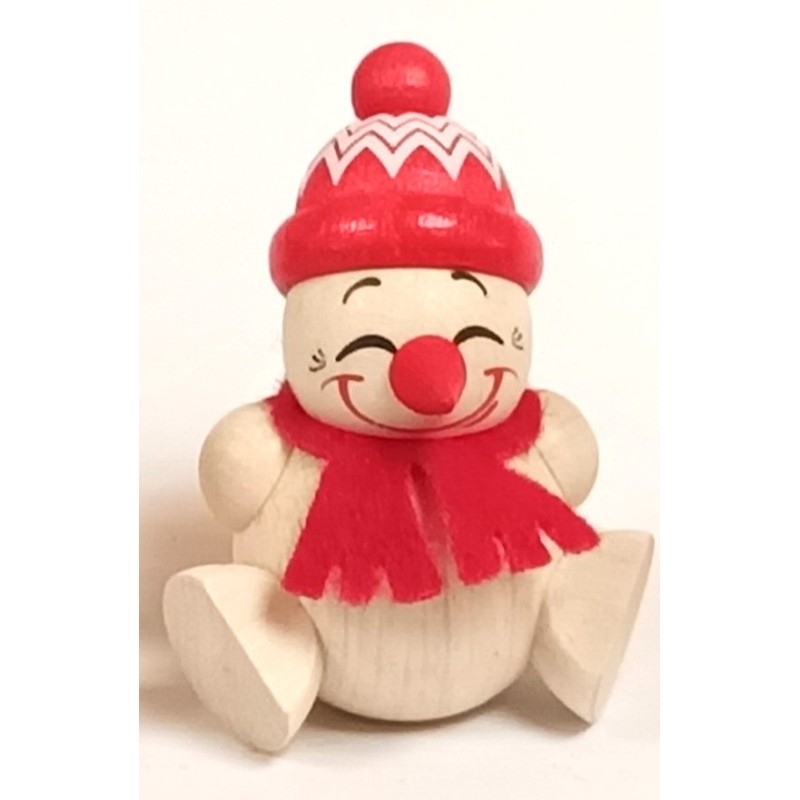 Karsten Braune Cool Man Junior mit rotem Schal rote Mütze 64 rot/rot