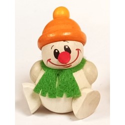 Karsten Braune Cool Man Junior mit grünem Schal orange Mütze 64 grün/orange