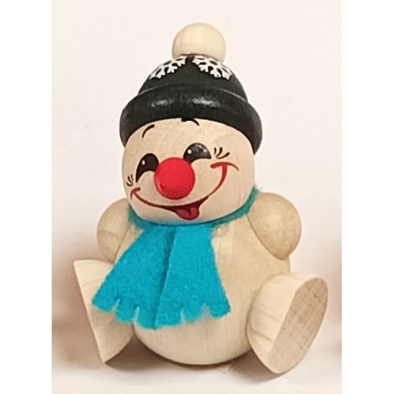 Karsten Braune Cool Man Junior mit blauem Schal schwarze Mütze 64 blau/schwarz