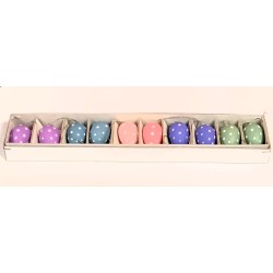 Behang Ostereier groß pastell gepunktet Matthias Dietzsch