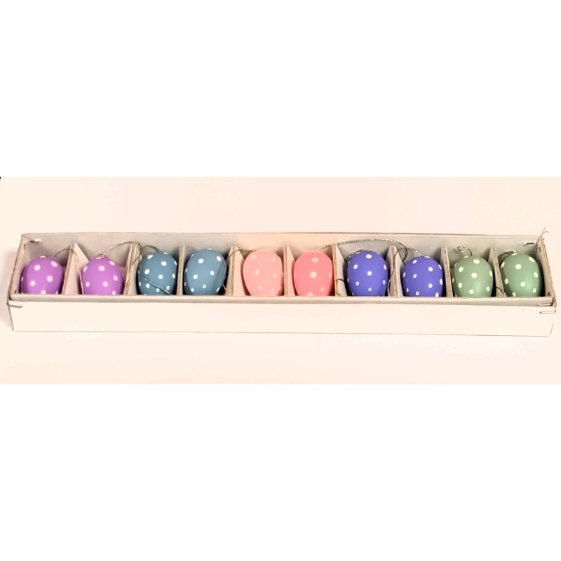 Behang Ostereier groß pastell gepunktet Matthias Dietzsch