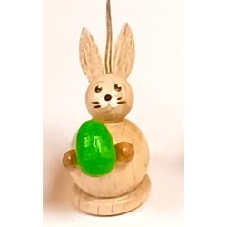 Behang Minihäschen mit grünem Ei