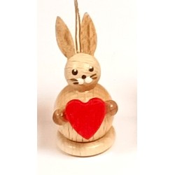 Behang Minihäschen mit Herz