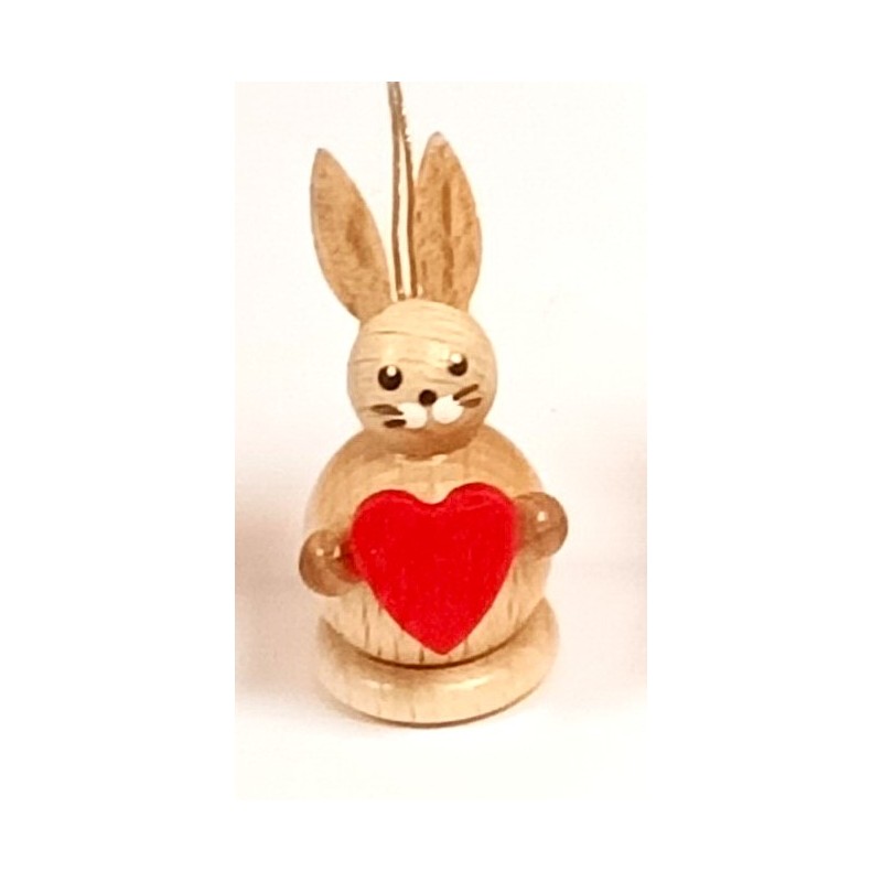 Behang Minihäschen mit Herz